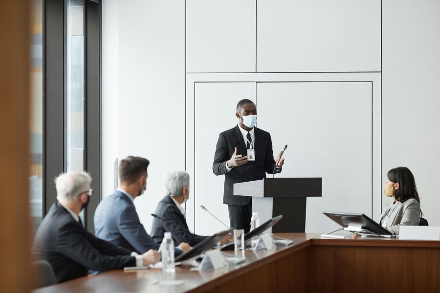 business compliance meeting