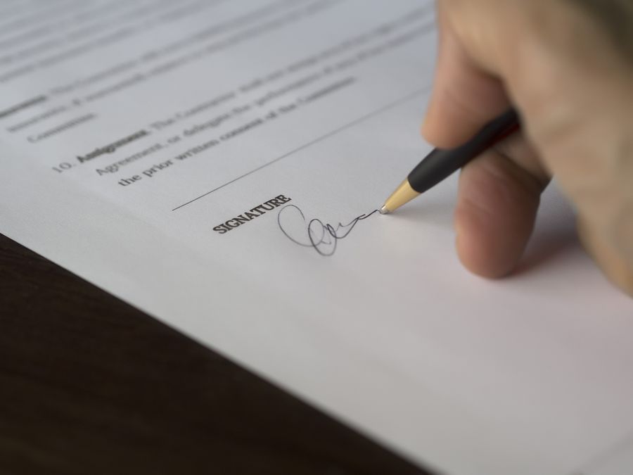user agreement