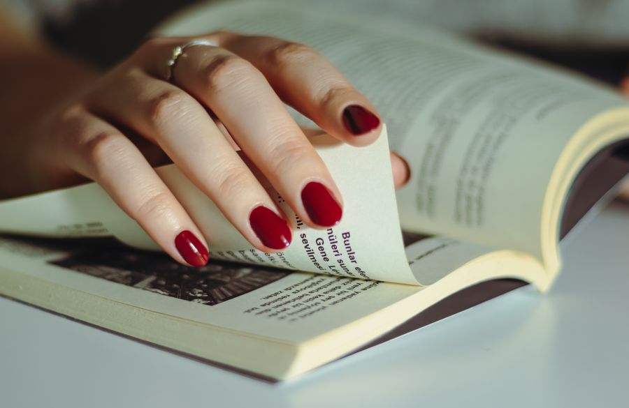 consumer reading fine print