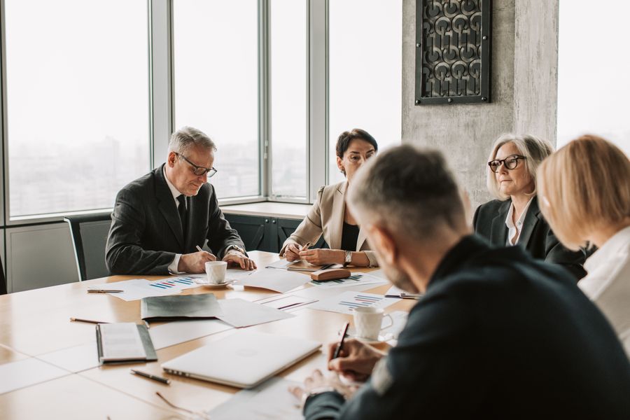 business compliance meeting